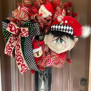 Whimsical Elf Wreath